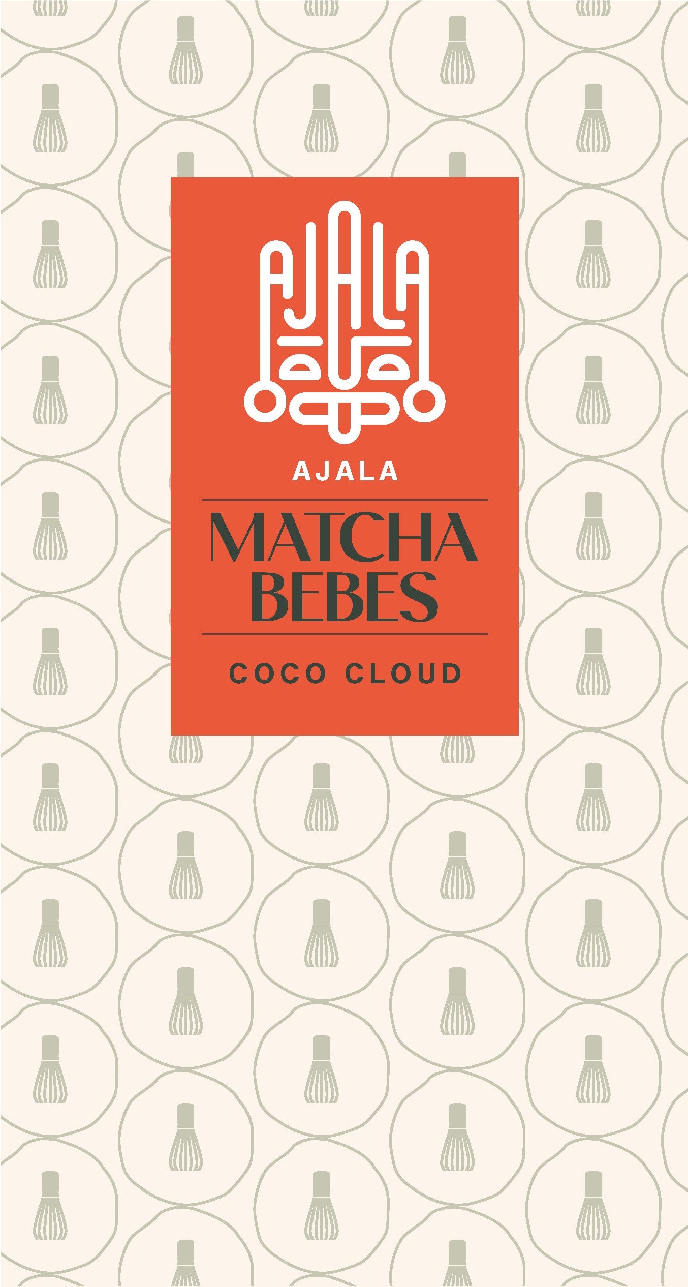 Čokoláda Ajala x Matcha Bebes Coco Cloud