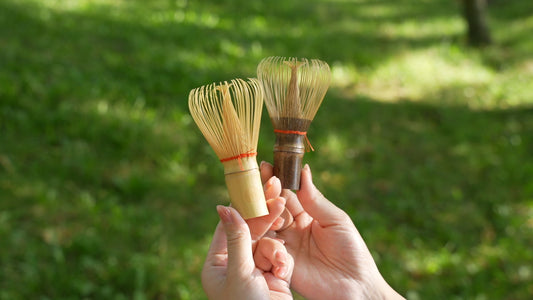 Bamboo whisk (chasen) - dark