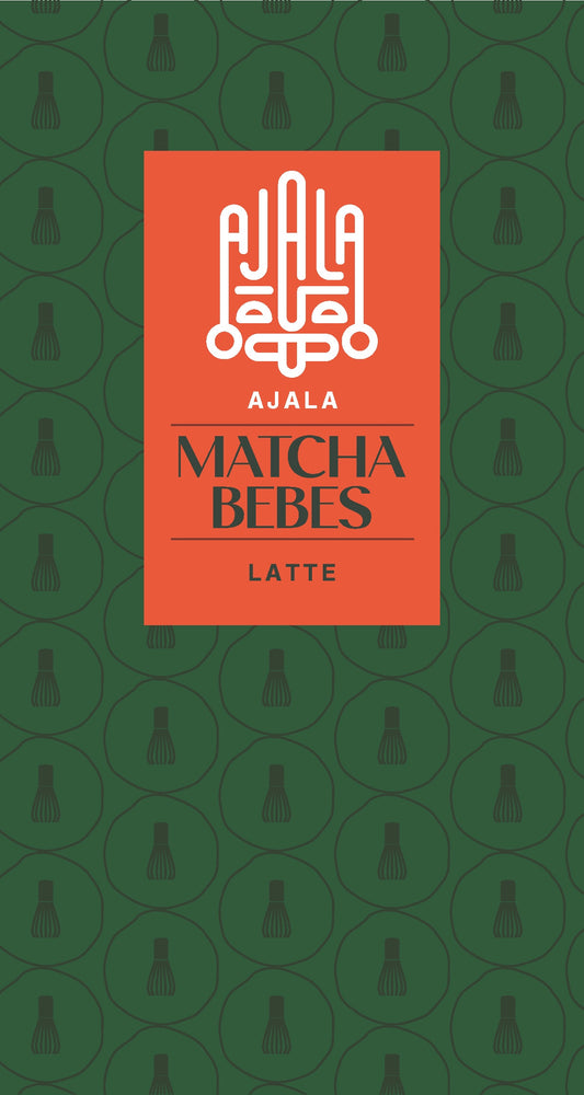 Čokoláda Ajala x Matcha Bebes Latte